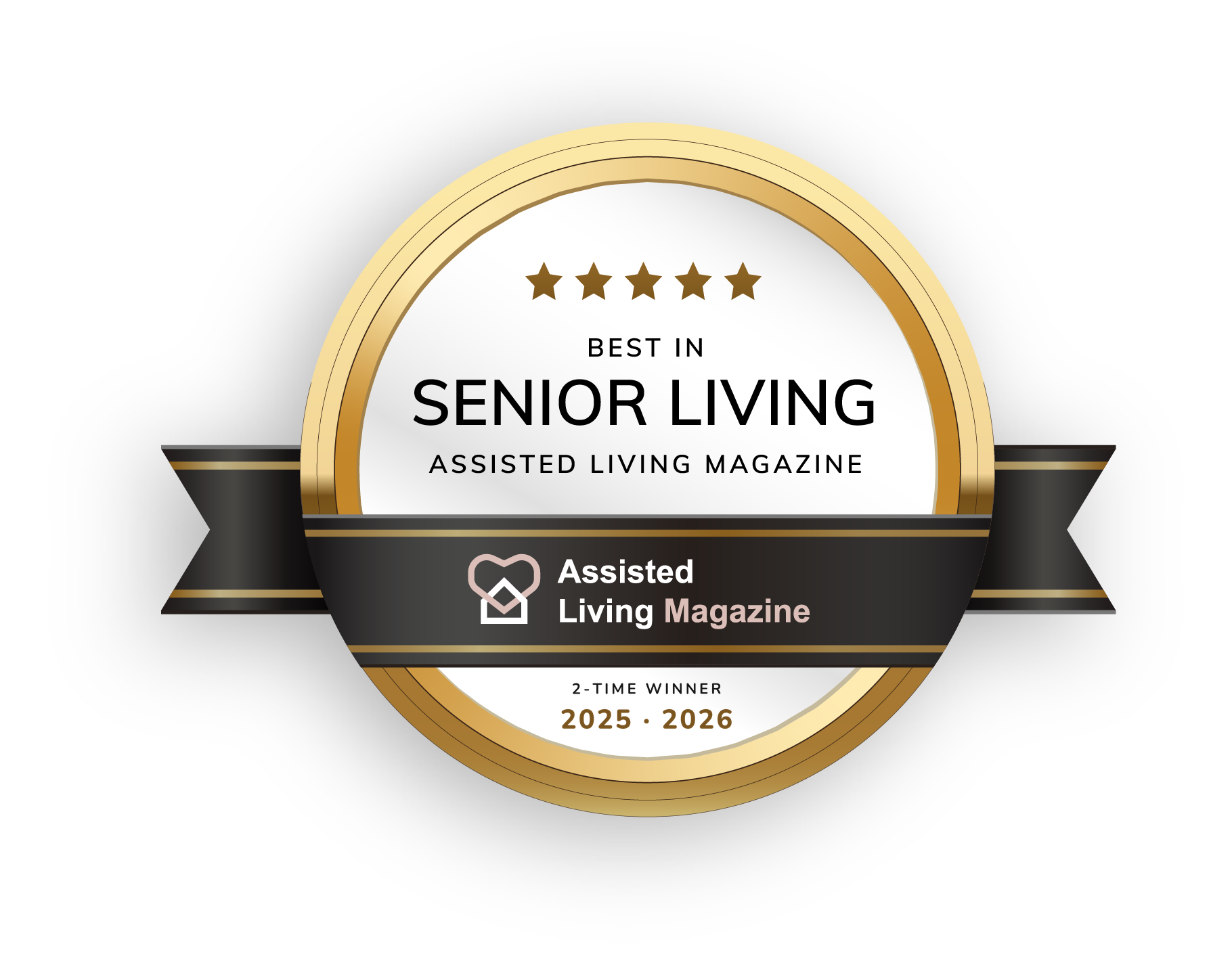 Best in Senior Living award from Assisted Living Magazine