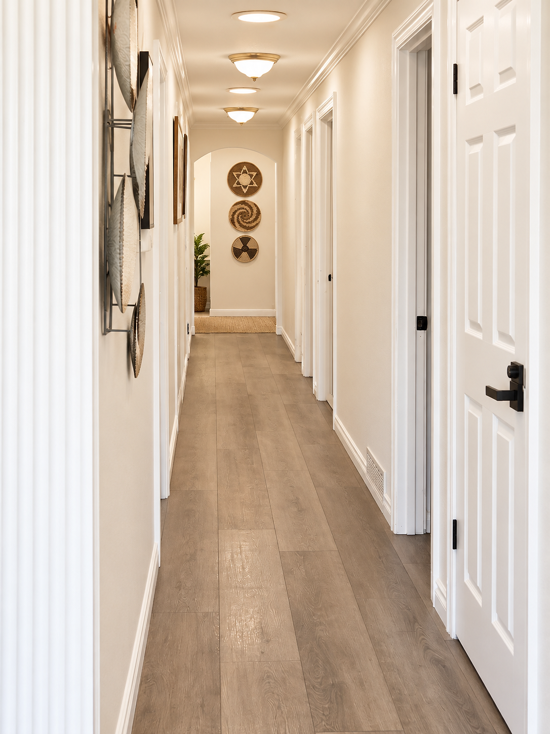 Wide Wheelchair Accessible Hallway