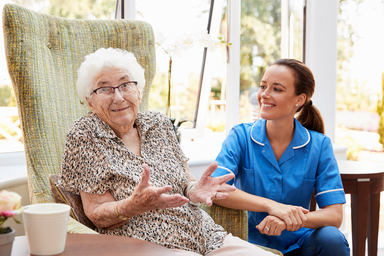 24/7 Skilled Caregiving at Crystal Falls